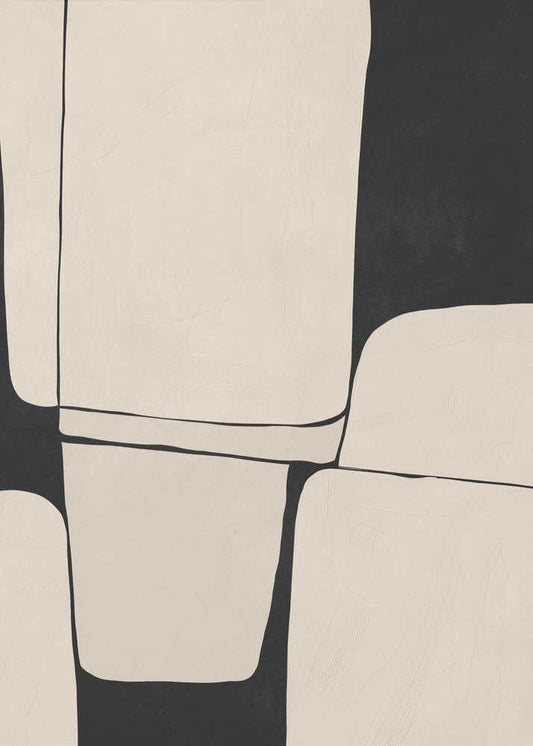 Smooth Organic Forms - XL Poster