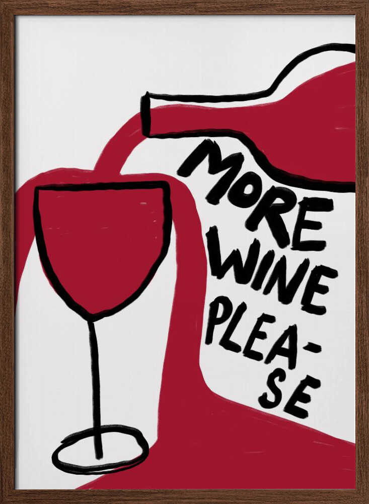 Pouring Passion - XL Poster