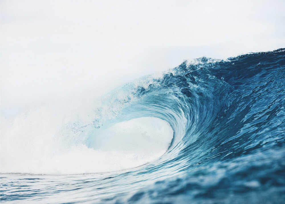 Blue Wave - XL Poster