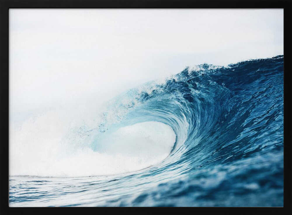 Blue Wave - XL Poster