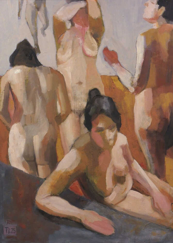 Modern Nude Figures - XL Poster