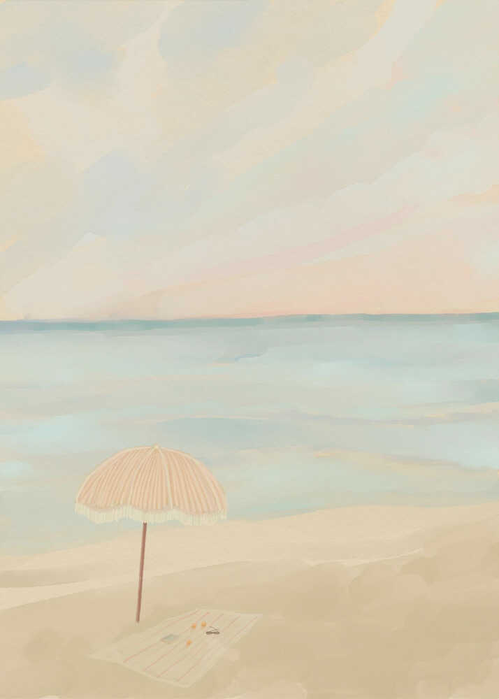 Tranquil Shoreline - XL Poster