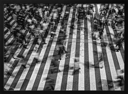 Blurred Urban Movement - XL Poster