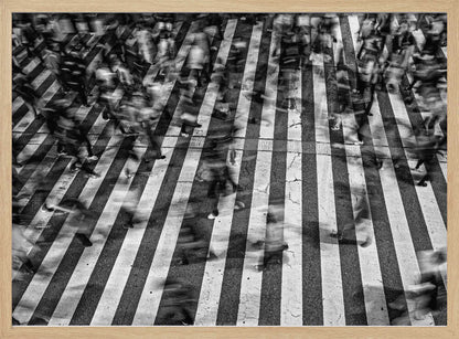 Blurred Urban Movement - XL Poster