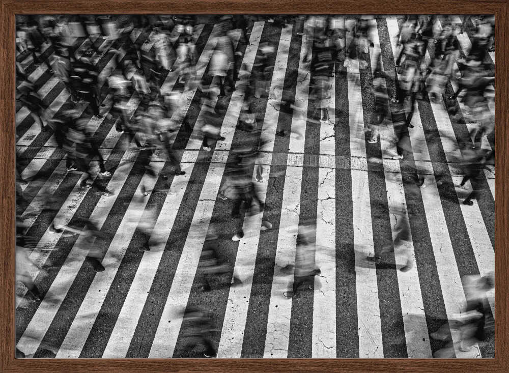 Blurred Urban Movement - XL Poster