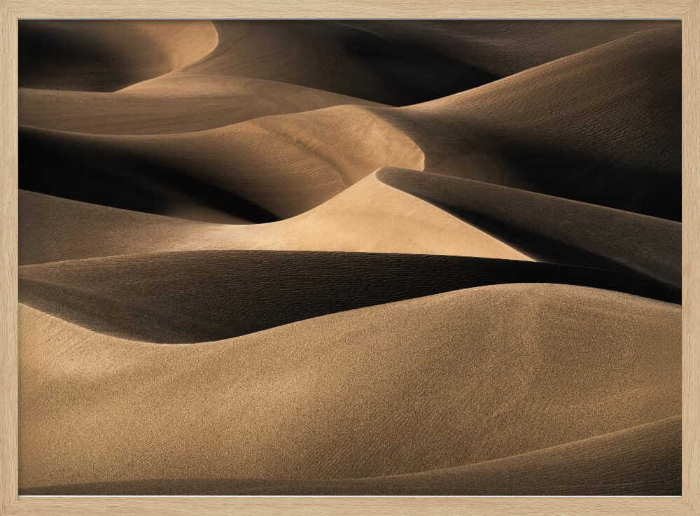 Flowing Desert Sands - XL Poster