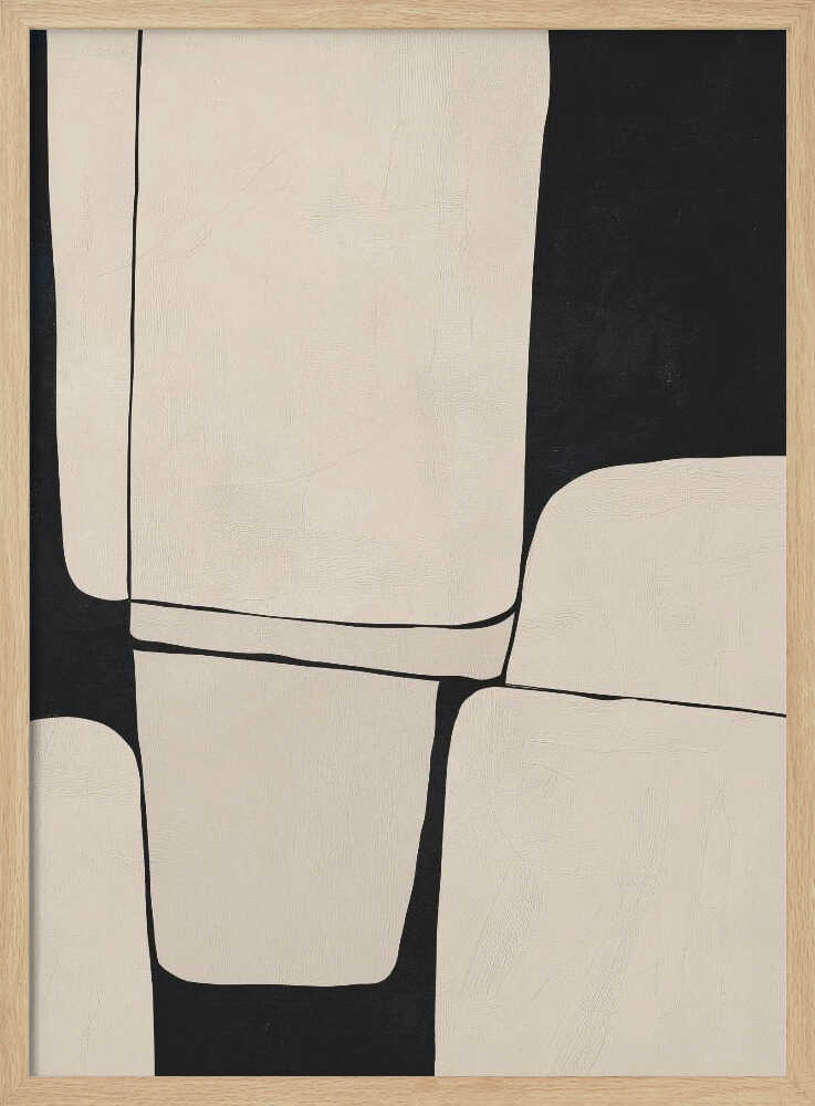 Smooth Organic Forms - XL Poster
