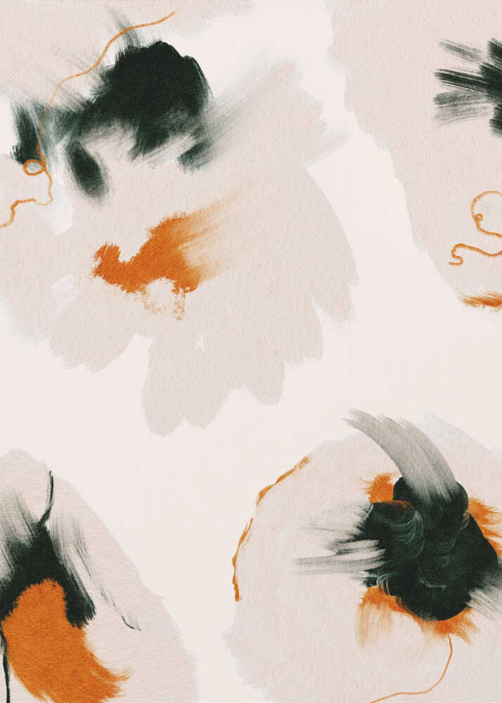 Breathing flowers - XL Poster