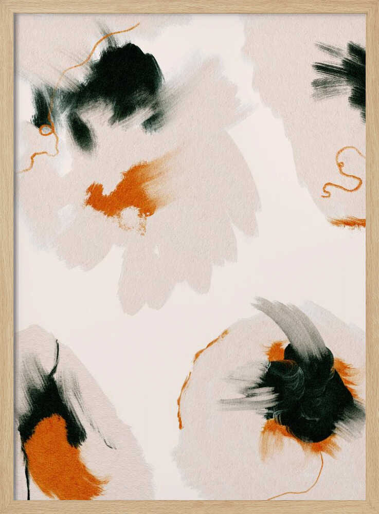 Breathing flowers - XL Poster