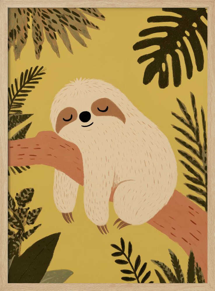 Sleepingsloth - XL Poster