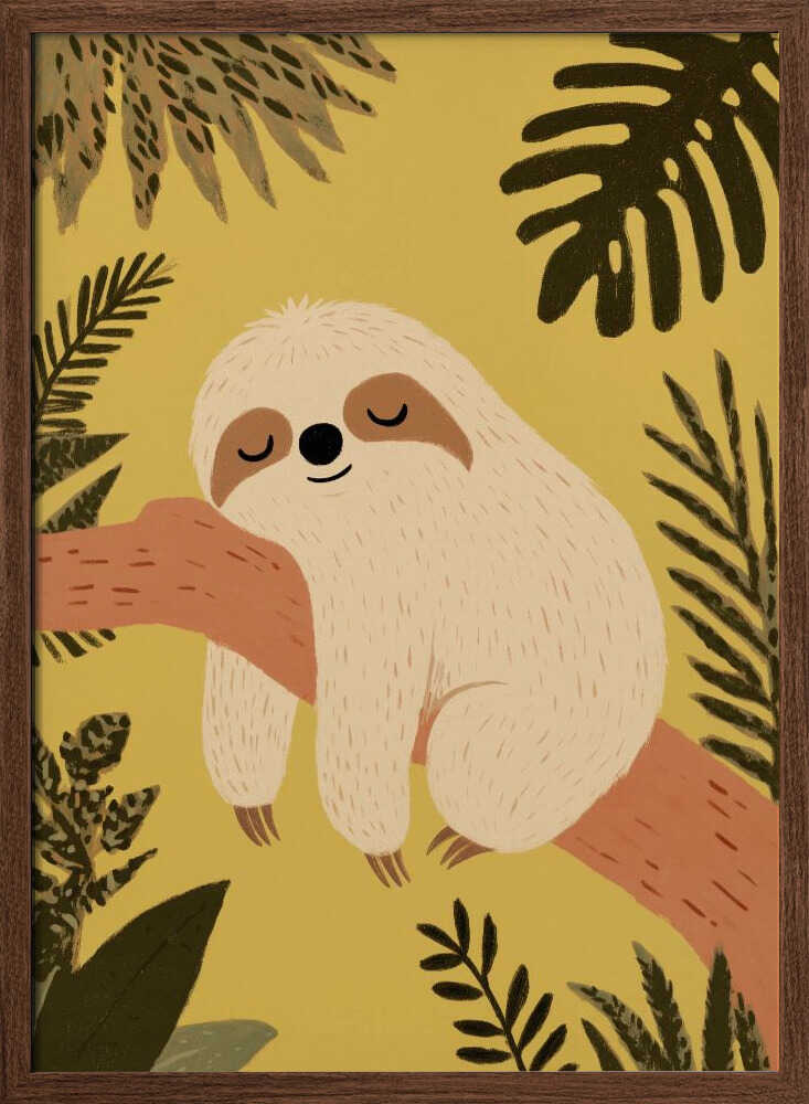 Sleepingsloth - XL Poster