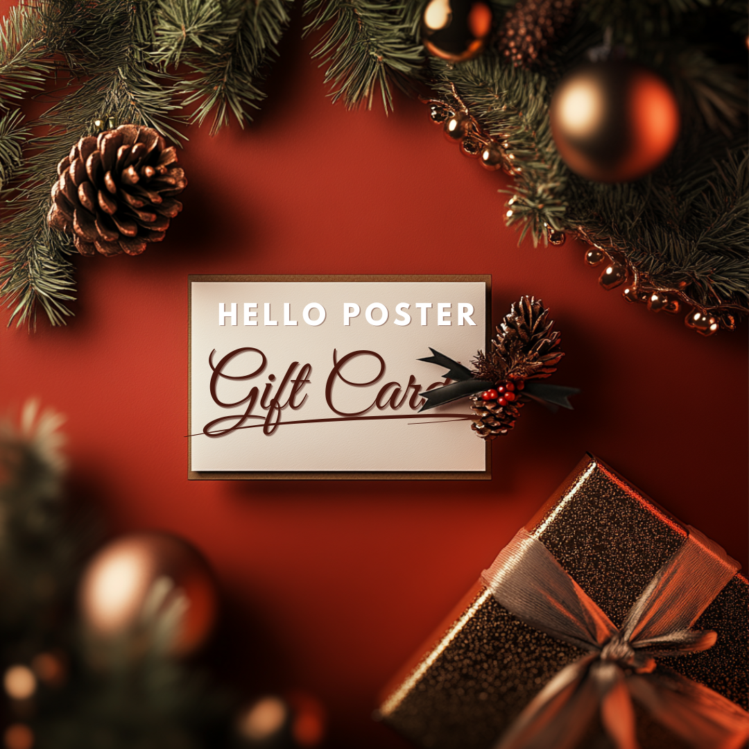 HelloPoster Gift Card – The perfect gift