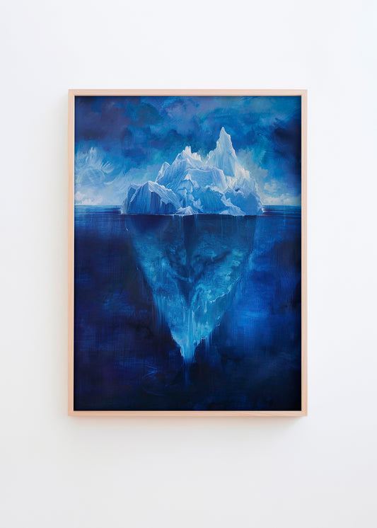 Iceberg Night - HelloPoster.com