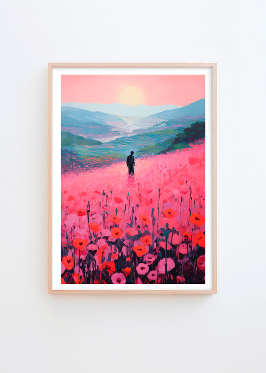 Poppy Field - HelloPoster.com