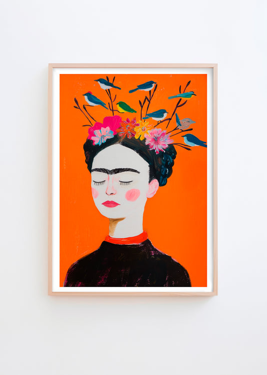 Red Frida - HelloPoster.com