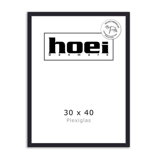 Black frame (30 x 40 cm) - HelloPoster.com