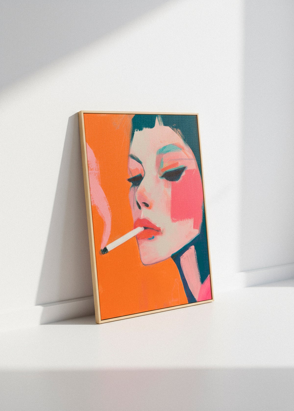 Smoke - on Canvas - HelloPoster.com