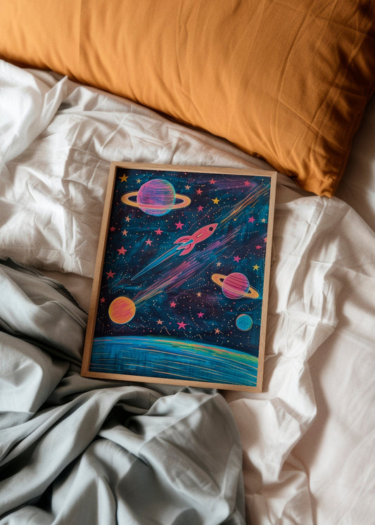 Space Girl - Udsalg - HelloPoster.com