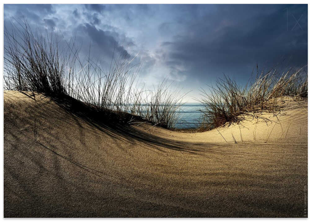 Sandy Dune Ocean View - XL Poster