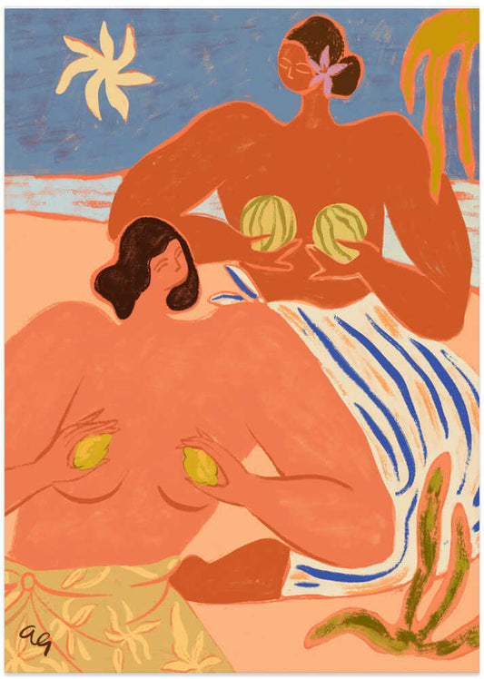 Lemon and Melon - XL Poster