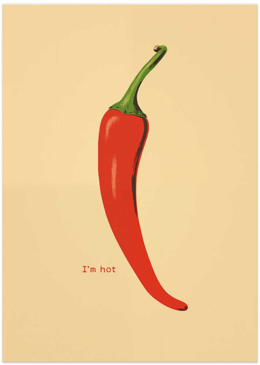 Hot Red Chili - XL Poster