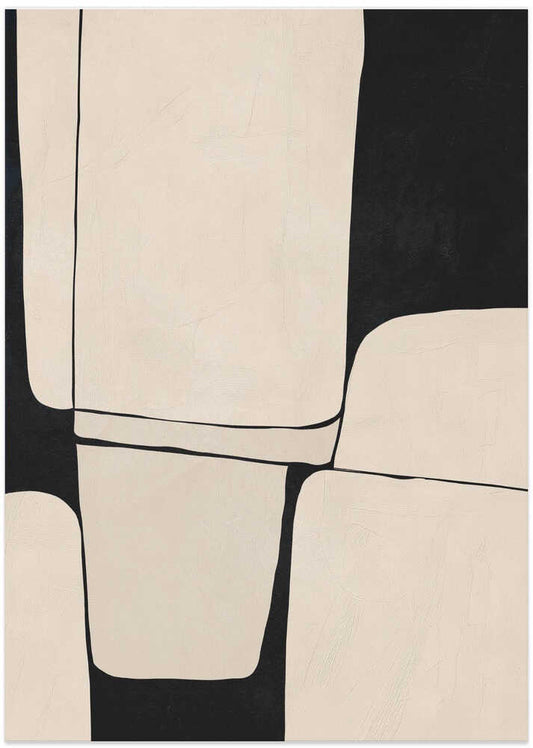 Smooth Organic Forms - XL Poster