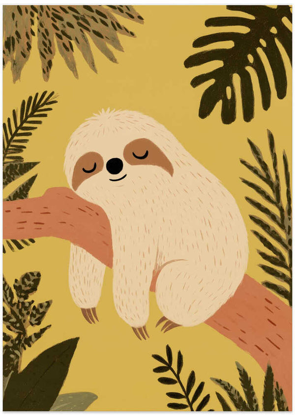 Sleepingsloth - XL Poster